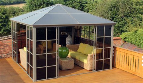 four seasons screen house metal garden gazebo|carousel all season gazebo.